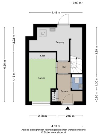 Floorplan - Maashavenkade 169, 3072 ES Rotterdam